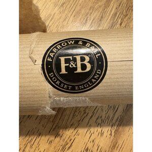 Farrow and Ball Wallpaper Blue Tented Stripe Classic Traditional Unopened Roll